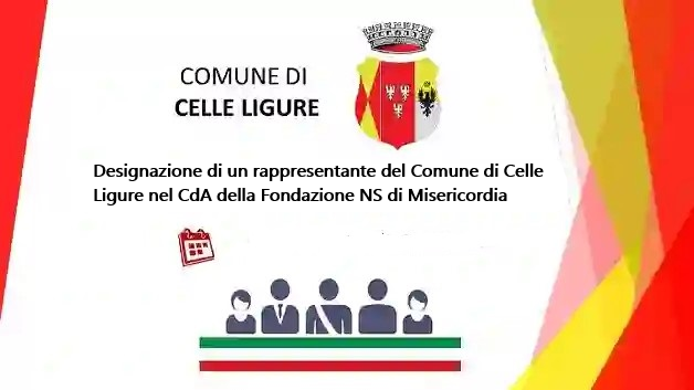 Designazione di un rappresentante del Comune nel CdA della Fondazione NS di Misericordia